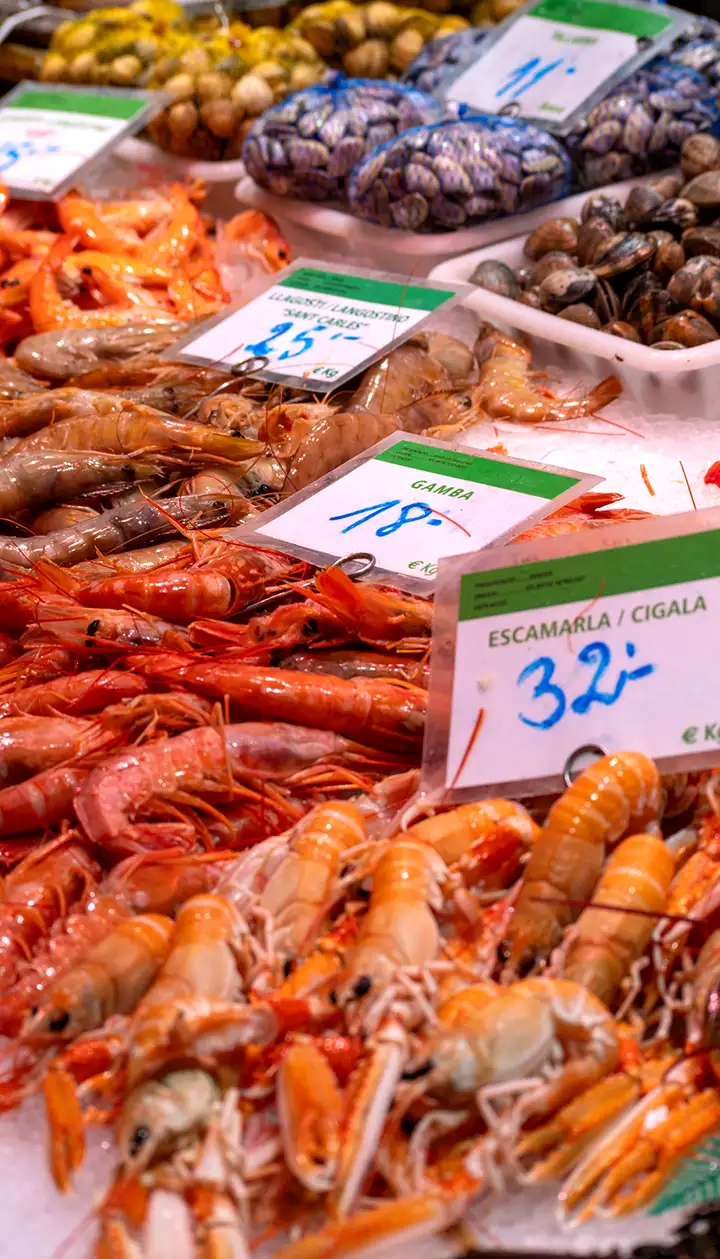 Sea fruits Iberian style