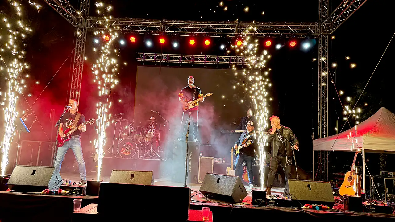 Rock Band at the Iberia Experience