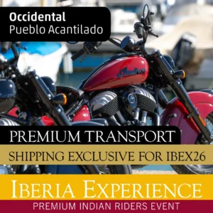 Options de transport Premium pour les motards IBEX26